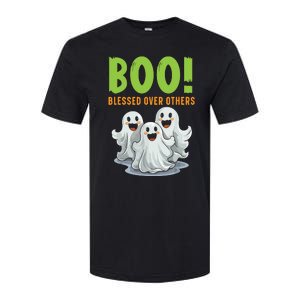 Boo Blessed Over Others Halloween Jesus Softstyle CVC T-Shirt