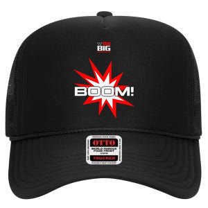 Boom High Crown Mesh Back Trucker Hat