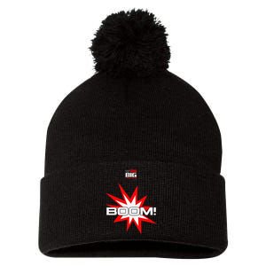 Boom Pom Pom 12in Knit Beanie