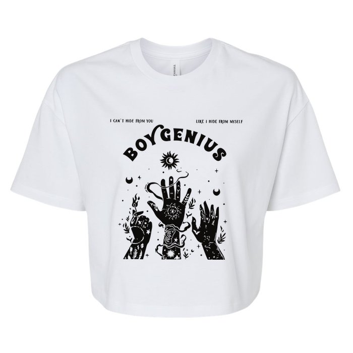 Boygenius Bella+Canvas Jersey Crop Tee