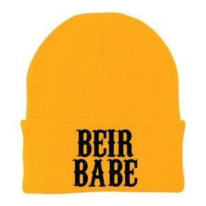 Beir Babe Oktoberfest Funny Knit Cap Winter Beanie