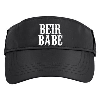 Beir Babe Oktoberfest Funny Adult Drive Performance Visor