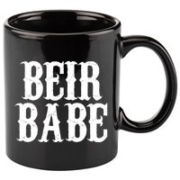 Beir Babe Oktoberfest Funny 11oz C Handle Ceramic Mug