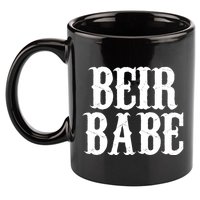 Beir Babe Oktoberfest Funny 11oz C Handle Ceramic Mug
