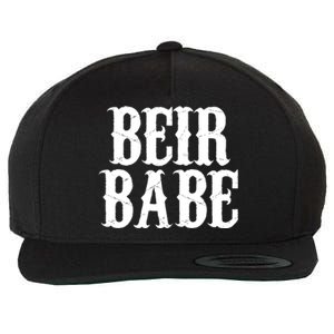 Beir Babe Oktoberfest Funny Wool Snapback Cap