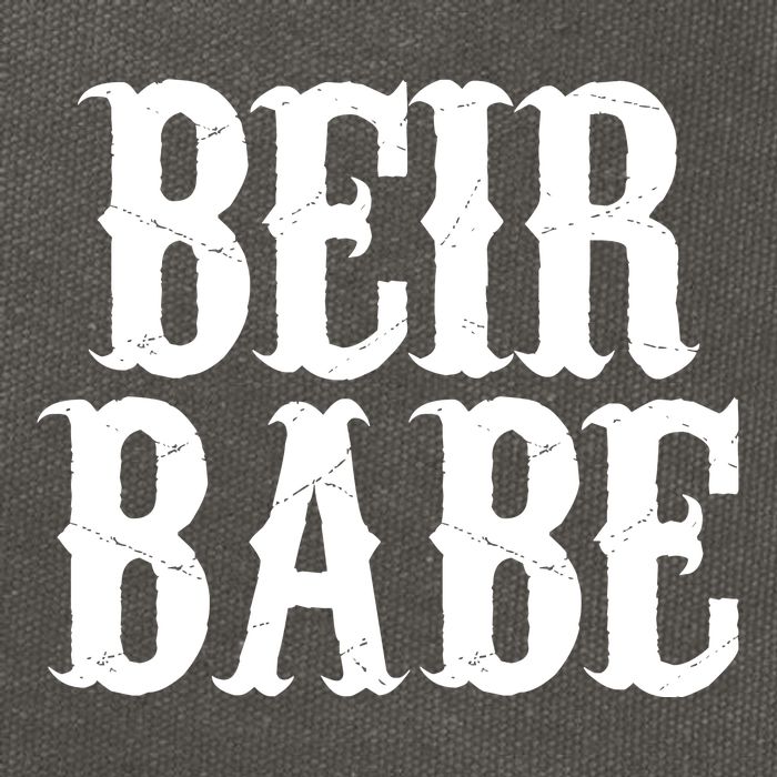 Beir Babe Oktoberfest Funny Cotton Canvas Backpack