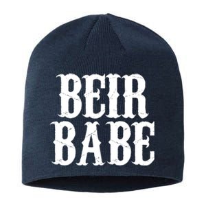 Beir Babe Oktoberfest Funny Sustainable Beanie