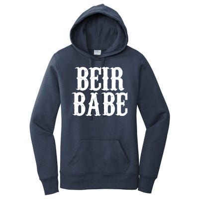 Beir Babe Oktoberfest Funny Women's Pullover Hoodie