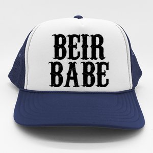 Beir Babe Oktoberfest Funny Trucker Hat