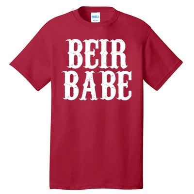 Beir Babe Oktoberfest Funny Tall T-Shirt