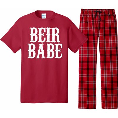 Beir Babe Oktoberfest Funny Pajama Set