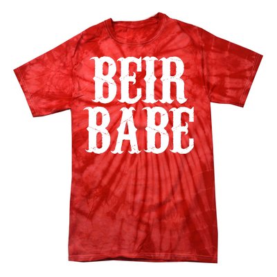 Beir Babe Oktoberfest Funny Tie-Dye T-Shirt