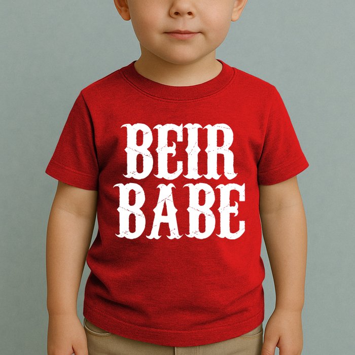 Beir Babe Oktoberfest Funny Toddler T-Shirt