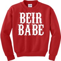 Beir Babe Oktoberfest Funny Kids Sweatshirt