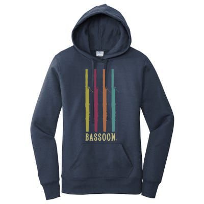 Bassoon Bassoon Orchestra Musical Instrut Gift Women's Pullover Hoodie