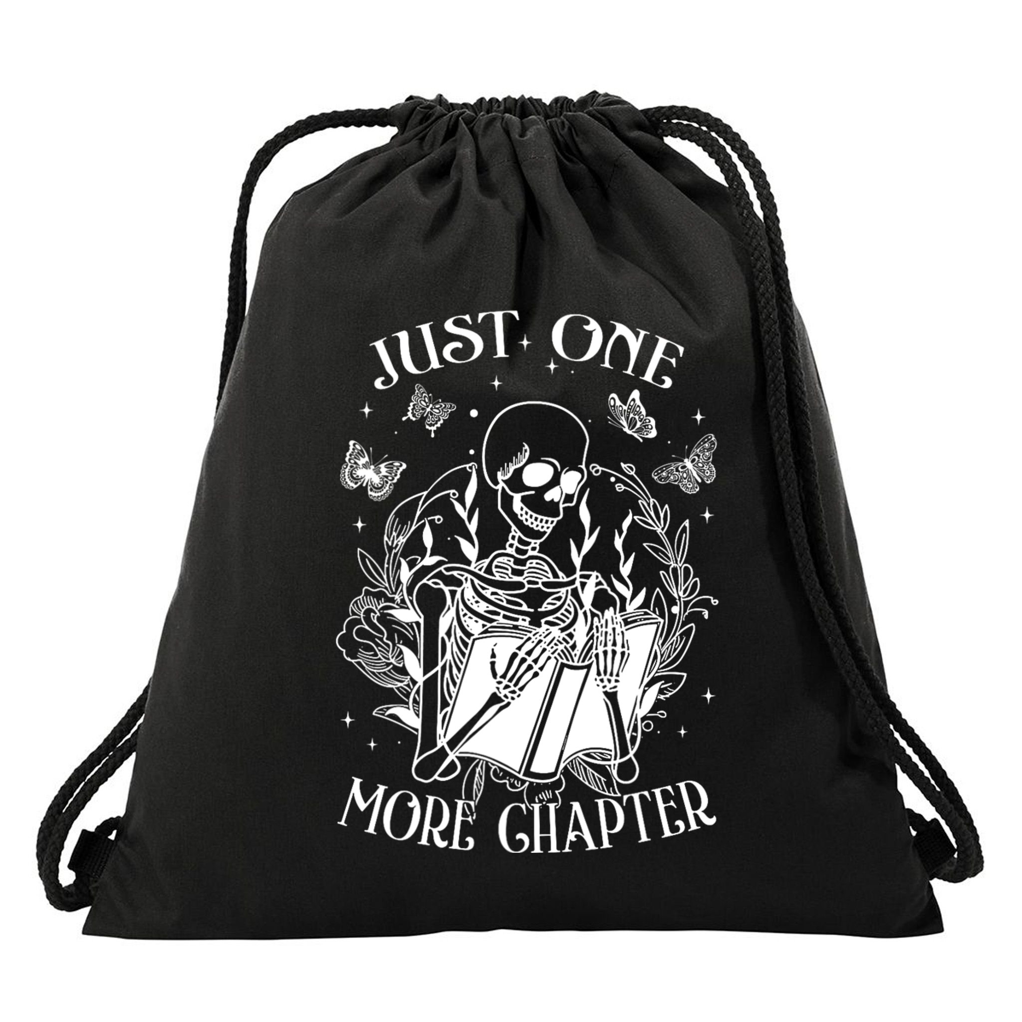 Bookish Drawstring Bag
