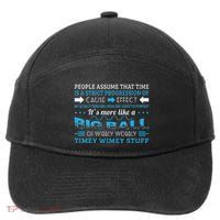 Big Ball Of Wibbly Wobbly Timey Wimey 7-Panel Snapback Hat