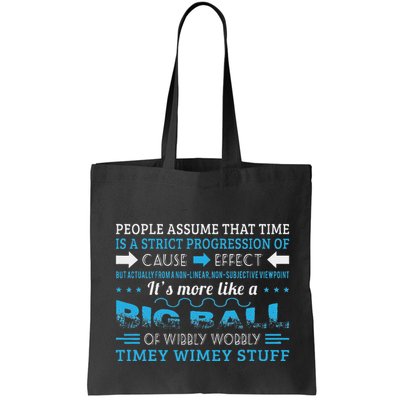 Big Ball Of Wibbly Wobbly Timey Wimey Bag