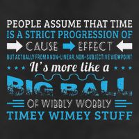 Big Ball Of Wibbly Wobbly Timey Wimey Golf Towel