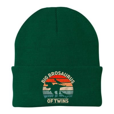 Big Brosaurus Of Twins Big Brother Of Twins Annonce Knit Cap Winter Beanie