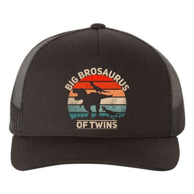 Big Brosaurus Of Twins Big Brother Of Twins Annonce Yupoong Adult 5-Panel Trucker Hat