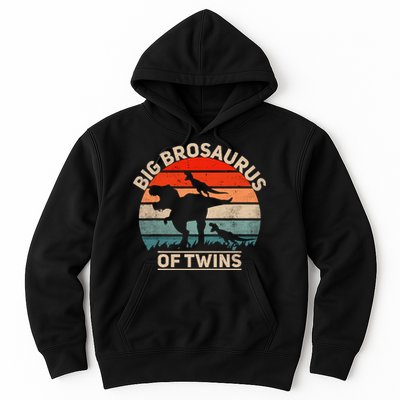 Big Brosaurus Of Twins Big Brother Of Twins Annonce Hoodie
