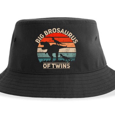 Big Brosaurus Of Twins Big Brother Of Twins Annonce Sustainable Bucket Hat