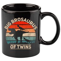 Big Brosaurus Of Twins Big Brother Of Twins Annonce 11oz C Handle Ceramic Mug