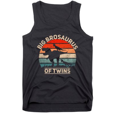 Big Brosaurus Of Twins Big Brother Of Twins Annonce Tank Top