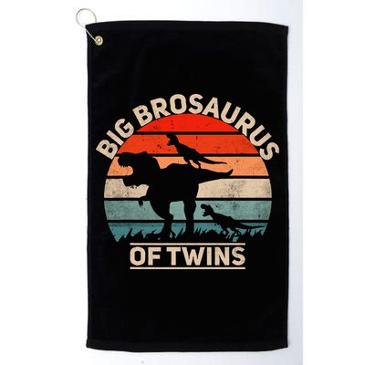Big Brosaurus Of Twins Big Brother Of Twins Annonce Golf Towel