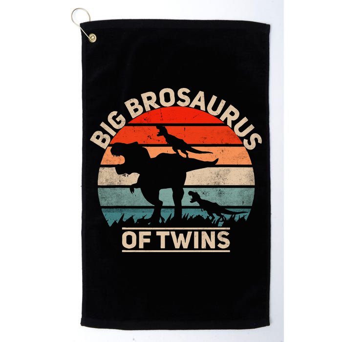 Big Brosaurus Of Twins Big Brother Of Twins Annonce Golf Towel