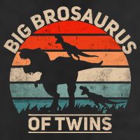 Big Brosaurus Of Twins Big Brother Of Twins Annonce Golf Towel