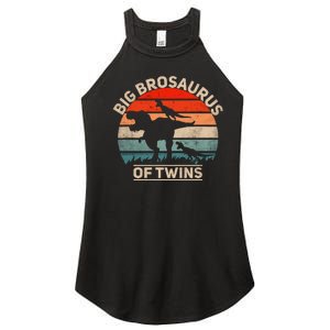 Big Brosaurus Of Twins Big Brother Of Twins Annonce Women's Perfect Tri Rocker Tank