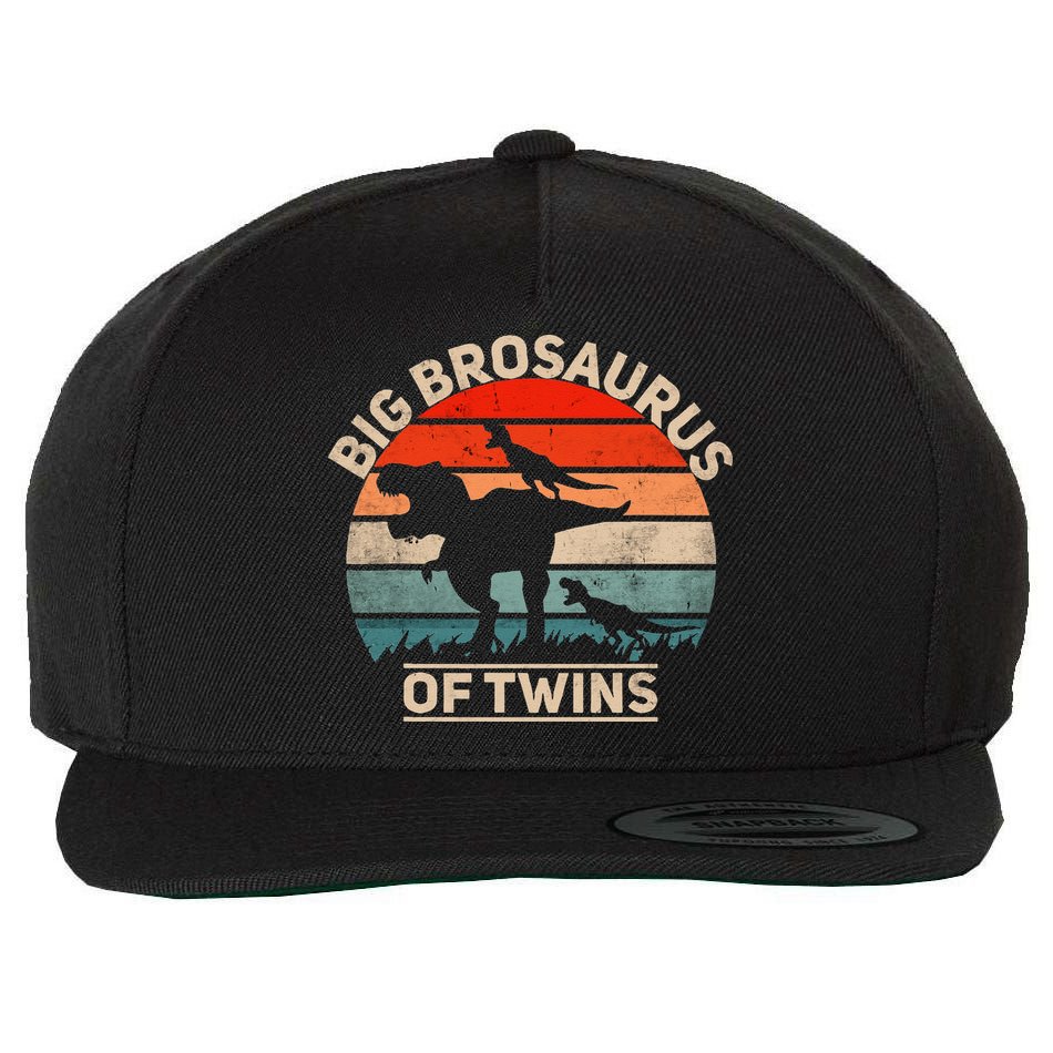 Big Brosaurus Of Twins Big Brother Of Twins Annonce Wool Snapback Cap