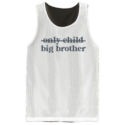 Big Brother Only Child Mesh Reversible Basketball Jersey Tank