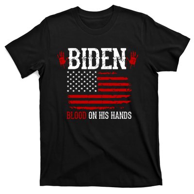 Biden Blood On His Hands T-Shirt