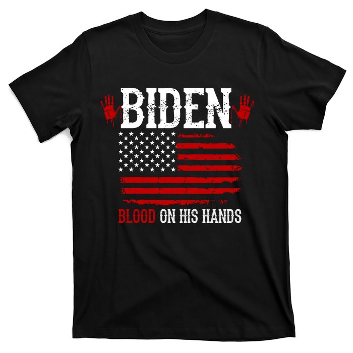 Biden Blood On His Hands T-Shirt