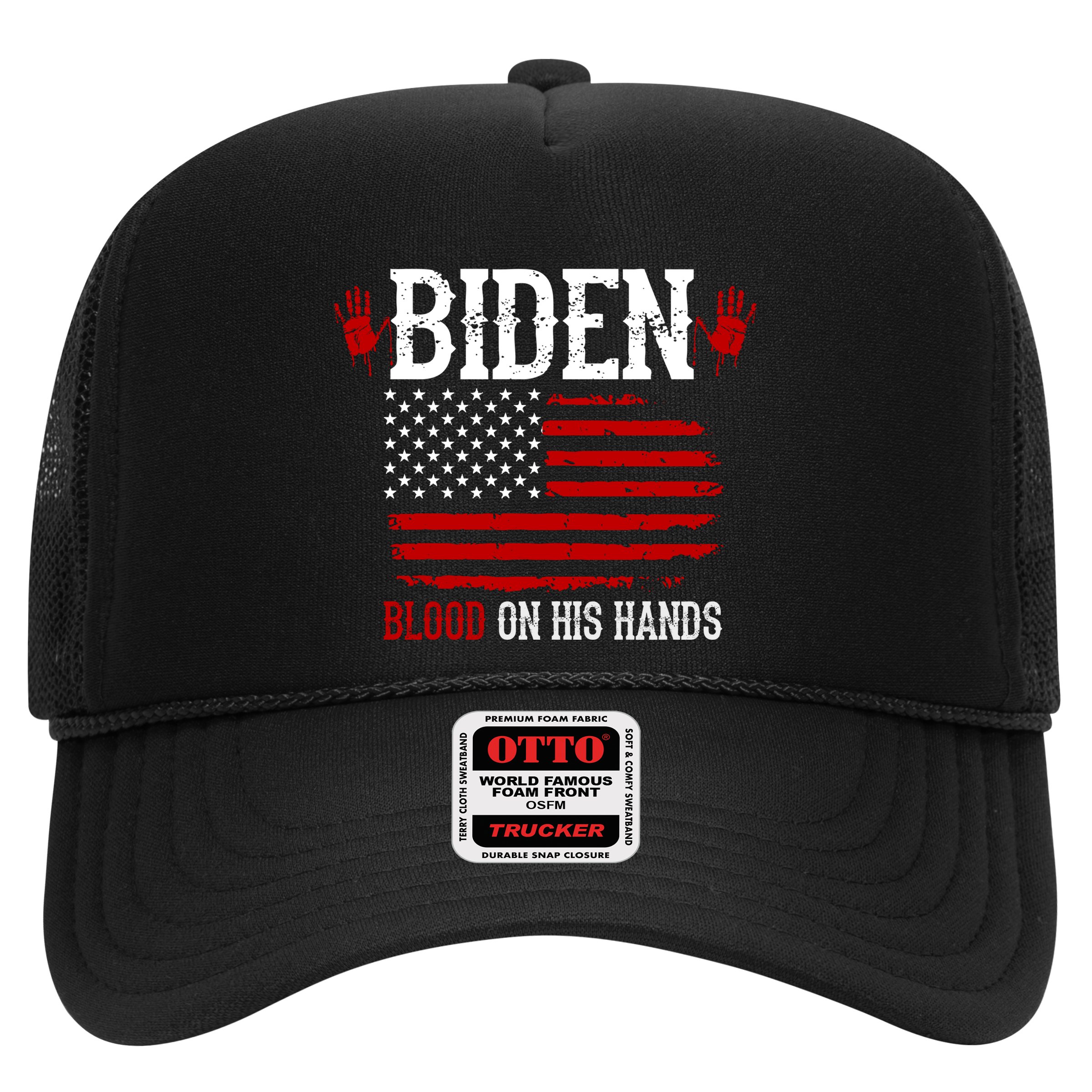 Biden Blood On His Hands Hat