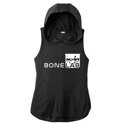 Bonelabs Ladies PosiCharge Tri-Blend Wicking Draft Hoodie Tank