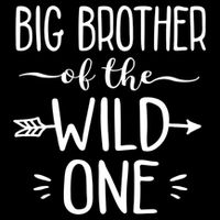 Big Brother Of The Wild One Funny 1st Birthday Safari Gift Cooling Performance Crew T-Shirt