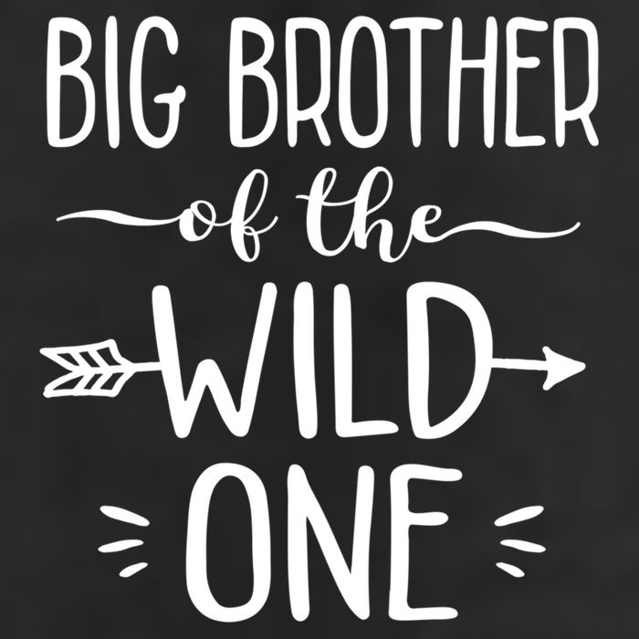 Big Brother Of The Wild One Funny 1st Birthday Safari Gift Beanie
