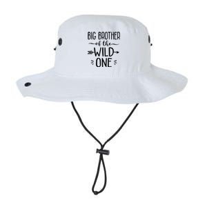 Big Brother Of The Wild One Funny 1st Birthday Safari Gift Legacy Cool Fit Booney Bucket Hat