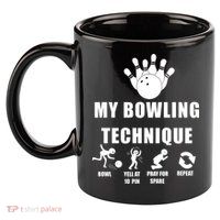 Bowling 11oz C Handle Ceramic Mug