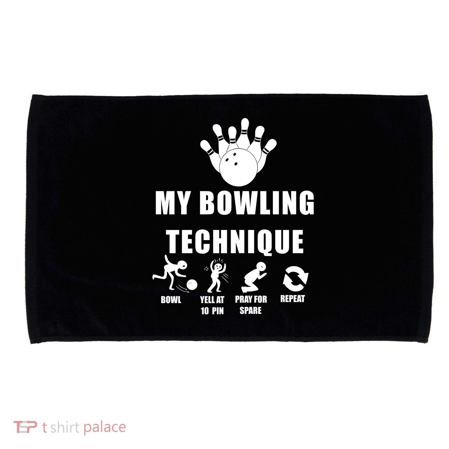 Bowling Microfiber Hand Towel