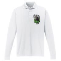 Bongripper Performance Long Sleeve Polo