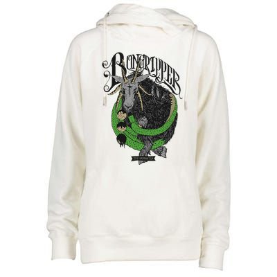 Bongripper Womens Funnel Neck Pullover Hood