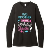 Big Brother Of The Birthday Sweetie Candy Bday Party Bro Womens CVC Long Sleeve Shirt