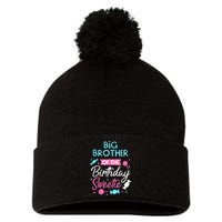 Big Brother Of The Birthday Sweetie Candy Bday Party Bro Pom Pom 12in Knit Beanie