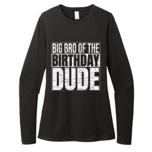 Big Bro of the Birthday Dude Brother of the Birthday Womens CVC Long Sleeve Shirt