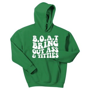 Boat Bring Out Ass And Titties Kids Hoodie